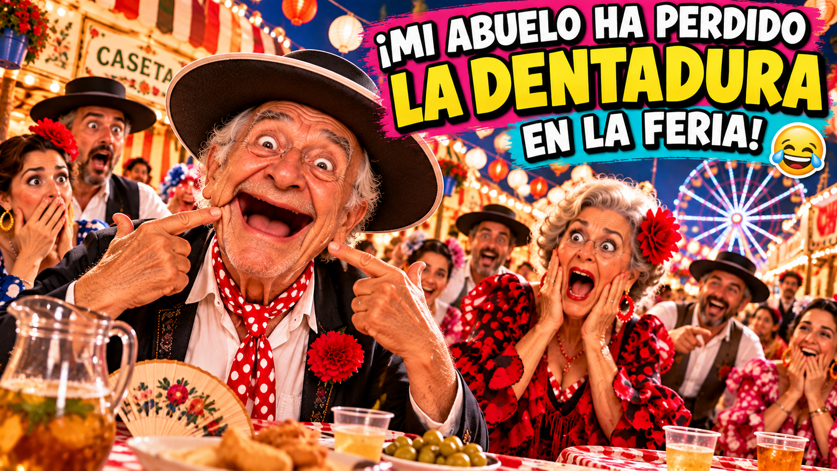 Portada de ¡Mi abuelo perdió la dentadura!