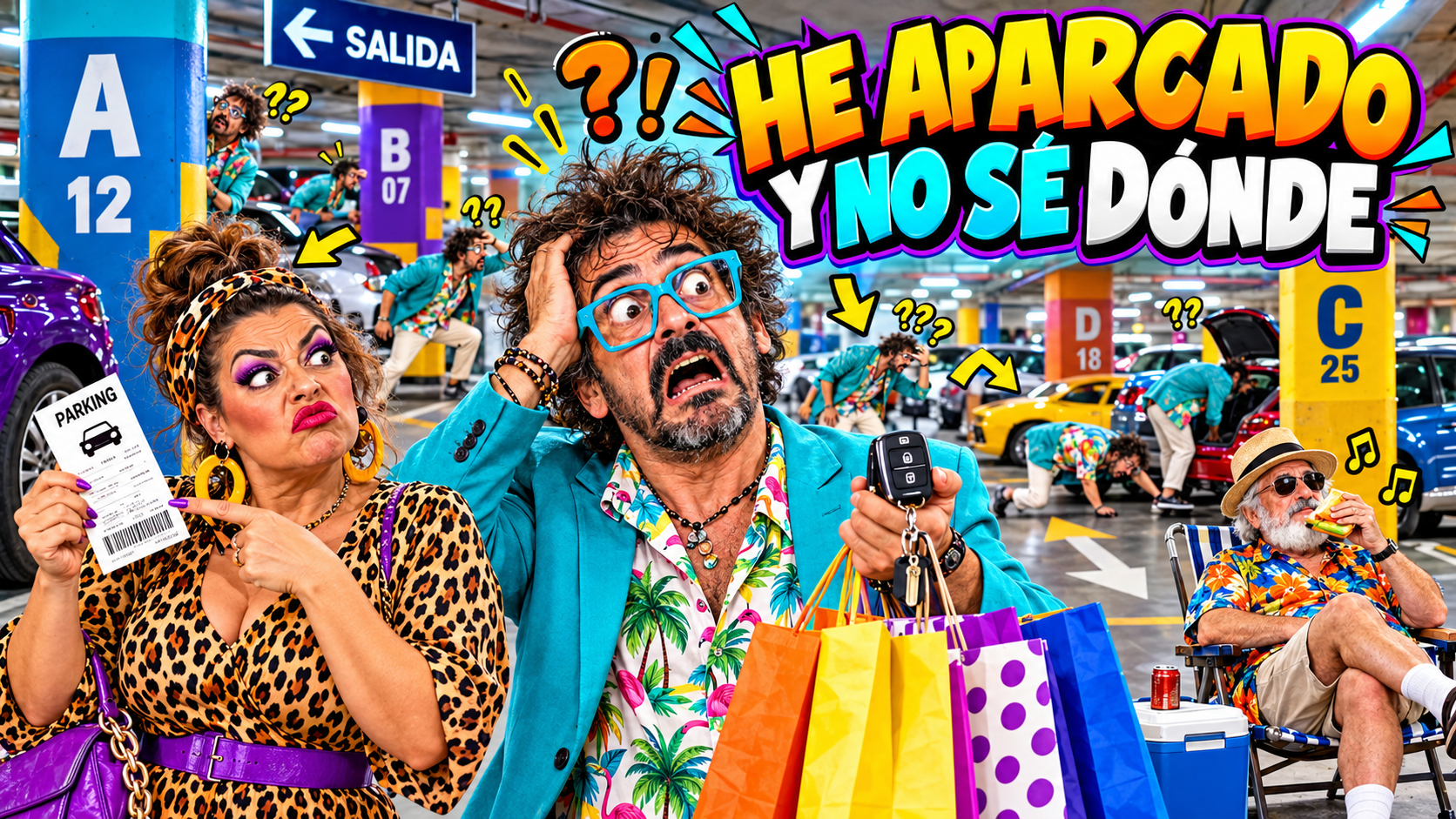 Portada de He aparcado y no sé dónde