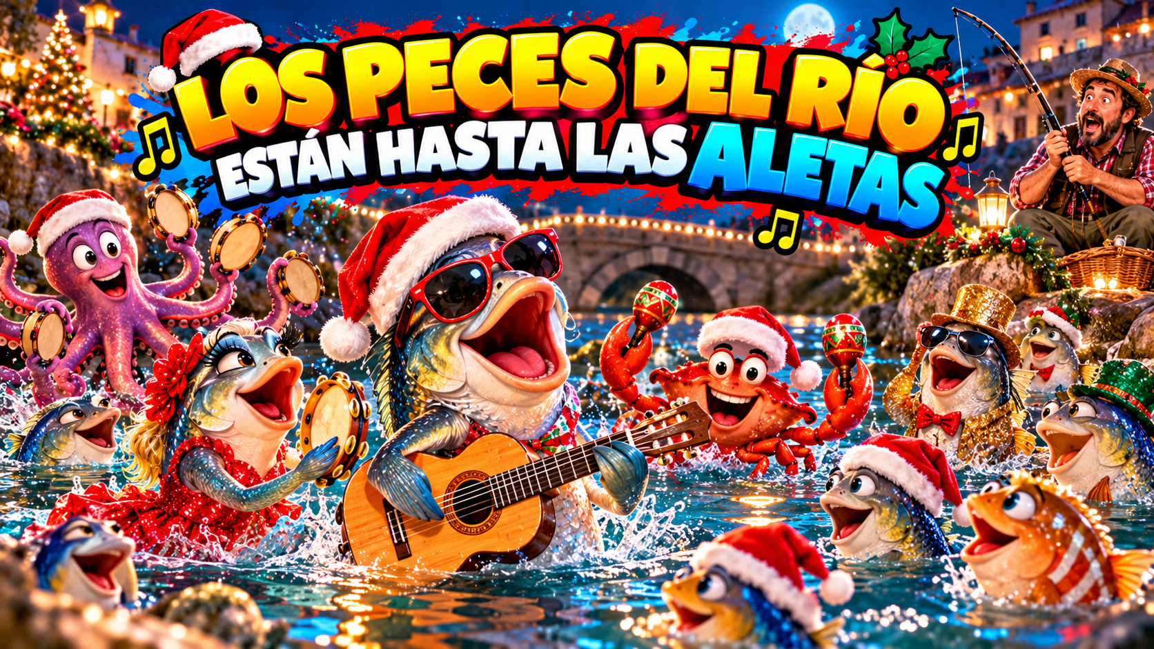 Portada de Los peces del río están hasta las aletas